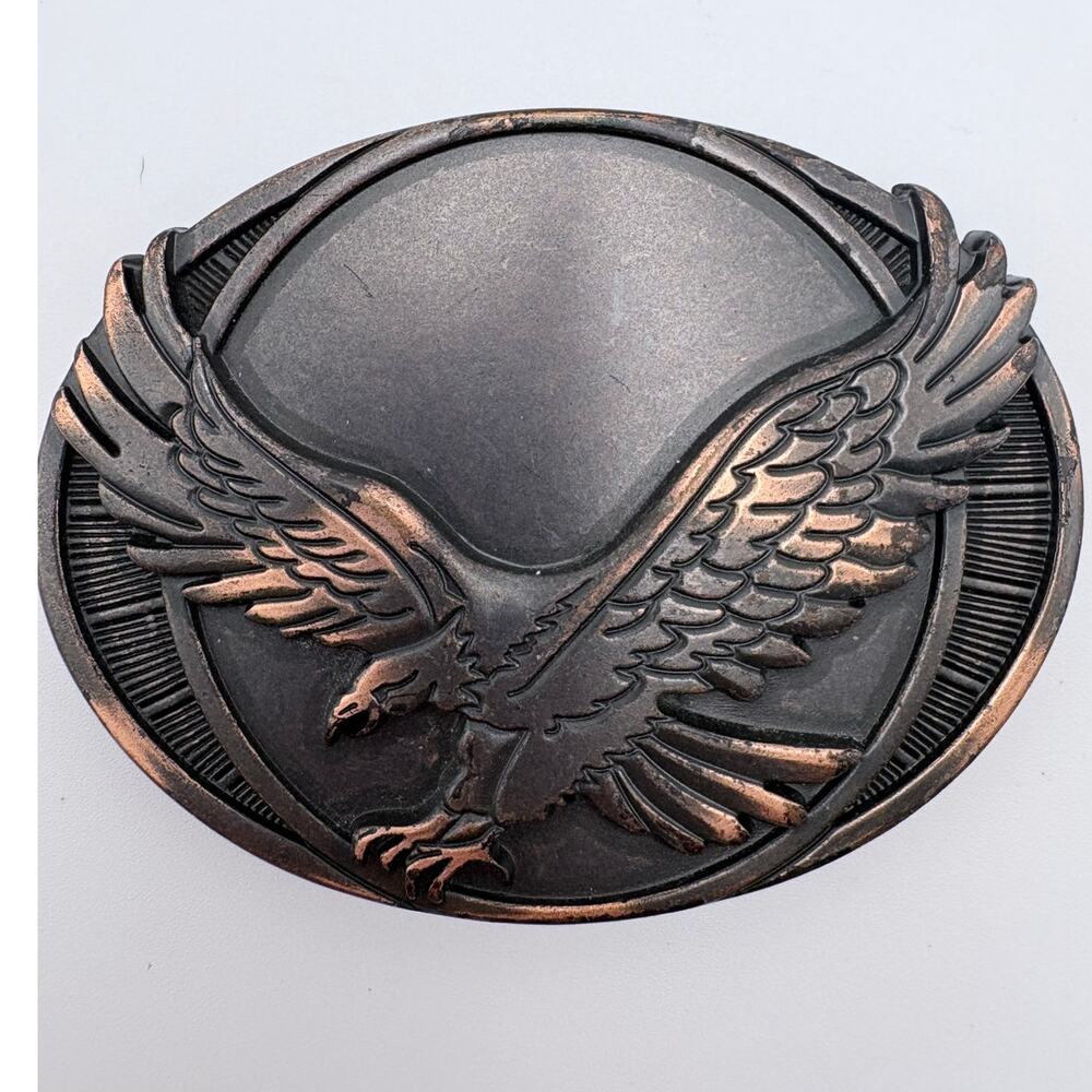 Brass Flying Eagle Belt Buckle